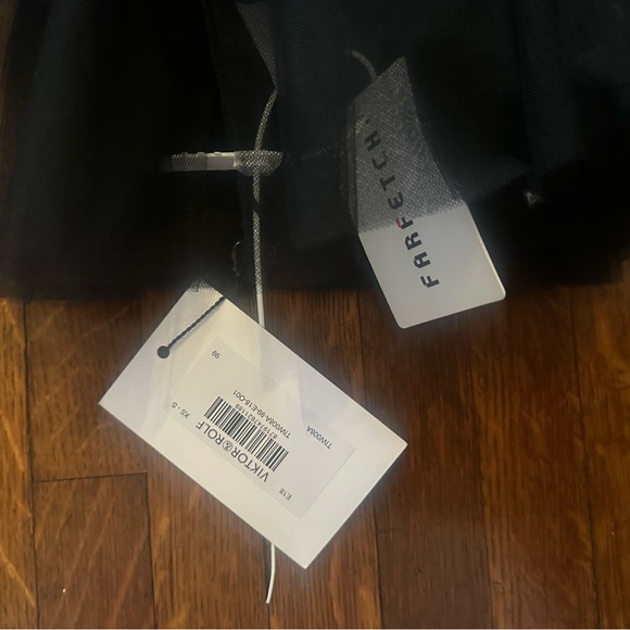 NWT Viktor & Rolf Tulle Collection Tiered Top Mini Dress XS/S - Picture 7 of 10